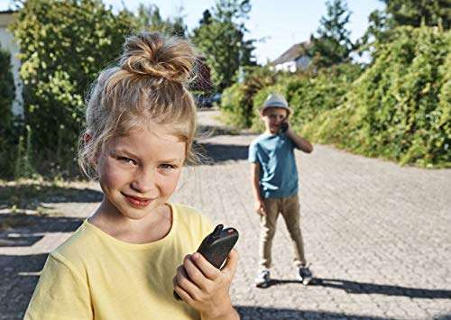 VTech KidiTalkie, 4in1 Kinder-Walkie-Talkie mit LCD-Display, Spielen, Stimmverzerrer, Emojis und vielem mehr – ab 4 Jahren (PRIME / otto UP)