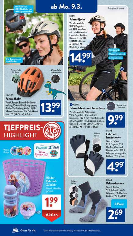 Fahrrad-Satteltasche mit Rucksackfunktion bei ALDI SD - 12,99 | mydealz
