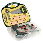 Theo Klein 8584 | Werkstatt-Set | Koffer mit Bosch Akkuschrauber, viel Werkzeug & Zubehör für Kinder ab 3 Jahren [Amazon Prime]
