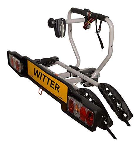 Witter ZX202EU Fahrradträger für die Anhängerkupplung - Kupplungsträger für 2 Fahrräder - abklappbar - 34 kg Zuladung