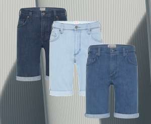 Sommer-Sale bei jeans-direct, z.B. Mustang Herren Jeans Short WASHINGTON - Slim Fit Blau