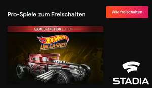 HOT WHEELS UNLEASHED - Game of the Year Edition kostenlos in Stadia Pro