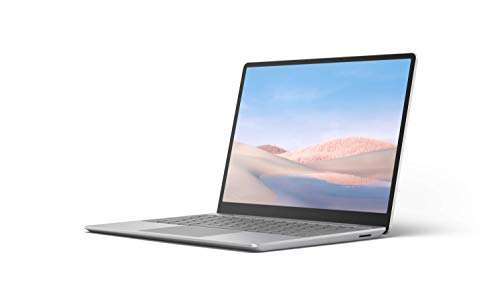 Microsoft Surface Laptop Go Intel i5, 8GB, 128GB SSD Notebook (12,4 Zoll PixelSense-Touchscreen, Windows 10 Home im S Modus, Fingerprint)