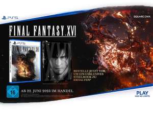 Angebot: Final Fantasy XVI - Steelbook Edition [Amazon Exklusive] (PlayStation 5) (Prime)