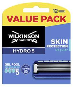 Wilkinson Sword Hydro 5 Skin Protection -> 12 Rasierklingen / Stück 1,15€ [Prime][Sparabo]