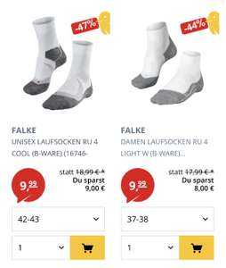Falke Socken ab 6,99 bis zu 68% reduziert (B-Ware)