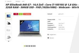 HP EliteBook 840 G7 - mit Dockingstation (gebraucht)