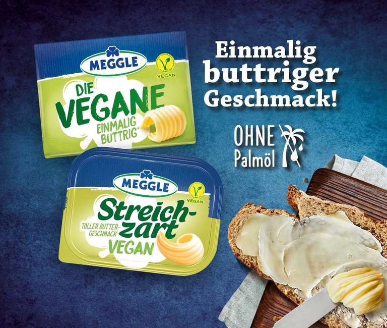 [lokal Kaufland] 250g Meggle Vegane Butter für 1,29€