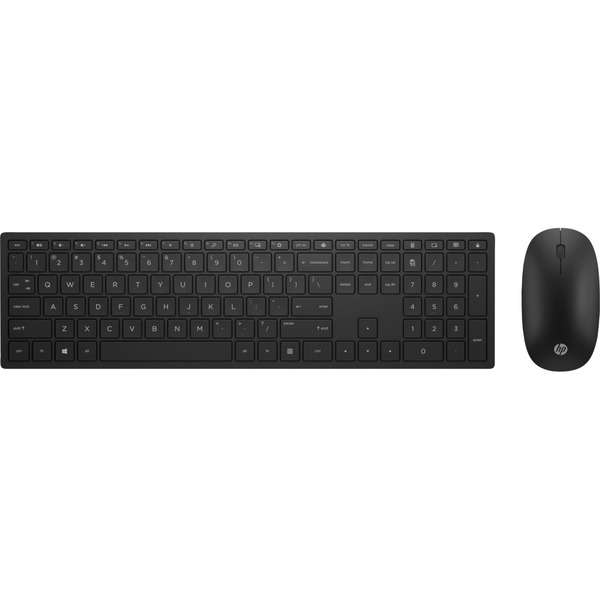 HP Pavillon kabellose Tastatur und Maus 800 , Desktop-Set (schwarz, DE-Layout)