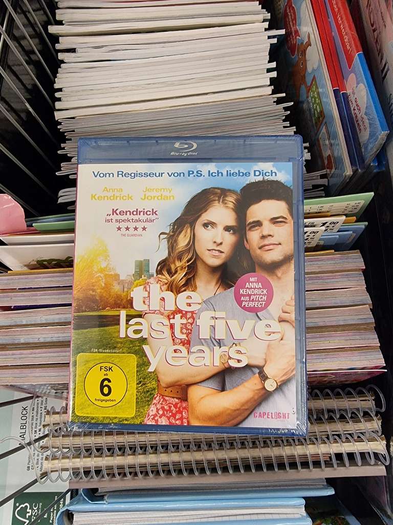 Lokal: Recklinghausen beim KIK verschiedene Blu-ray Filme von Capelight für 2.99 € u.a. The Last Five Years.