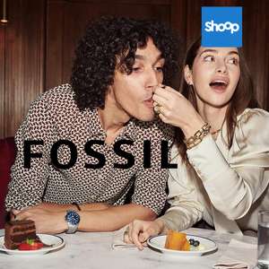 FOSSIL x shoop: NUR HEUTE 40 % Cashback + zusätzlich 30 % Rabatt auf Outlet-Styles sichern (Halsketten, Armbänder, Uhren etc.)