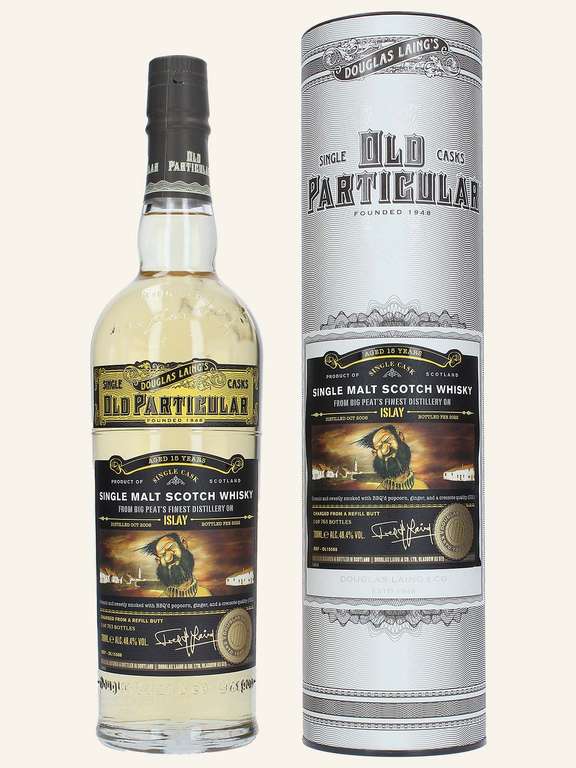 Douglas Laing's Big Peat's Finest Islay 15 Old Particular 0,7l 48,4% Whisky bei Cognac Paradise incl.Versand