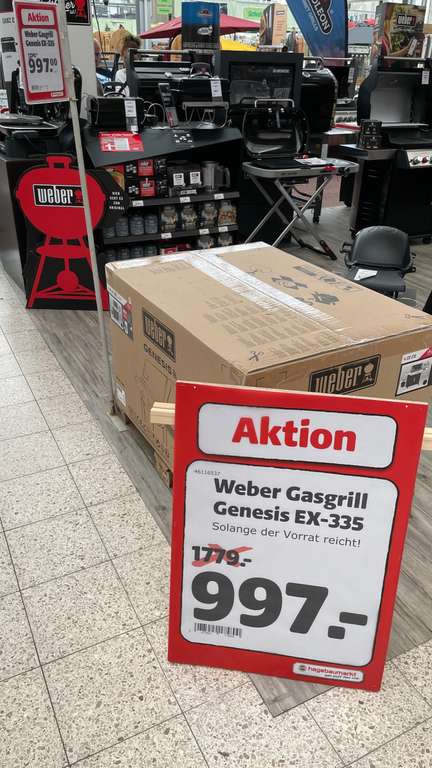 Weber Gasgrill Genesis EX-335 (Lokal in München-Eching)