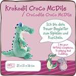[Amazon Prime] NICI 47959 - Krokodil Croco McDile 21 cm, sitzend