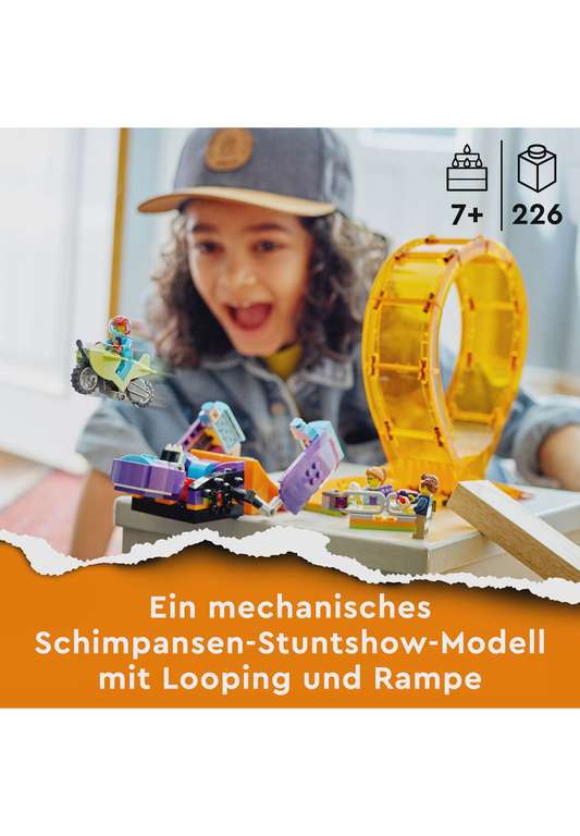 (Galeria Lego Sale) z.B Bestpreis/ EOL LEGO City 60338 Schimpansen Stuntlooping und weitere Sets