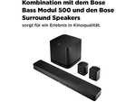 Bose Smart Soundbar 600 Dolby Atmos mit Alexa, Bluetooth-Verbindung – schwarz für 349€ (Mediamarkt, Saturn, Amazon)