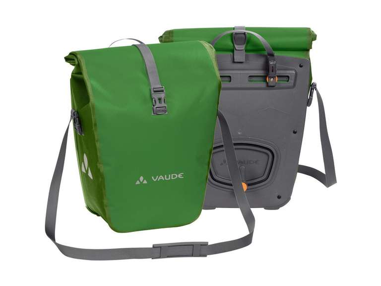 VAUDE Aqua Back Fahrradtasche | Doppelpack Gepäckträgertaschen (2x24 Liter)