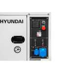 (B-WARE) Hyundai Diesel Generator DHY8600SE D Stromerzeuger 6,5kw / 12PS