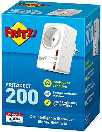 [AMAZON.es] AVM FRITZ!DECT 200 - Intelligente Steckdose für das Heimnetz, steuerbar, deutschsprachige Version 20002572