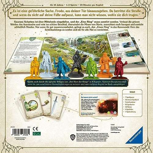 Der Herr der Ringe - Adventure Book Game (Amazon Prime) kooperatives Brettspiel von Ravensburger für 1-4 Spieler ab 10 Jahren