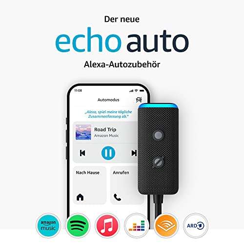 Amazon Echo Auto 2. Generation [Prime Day]