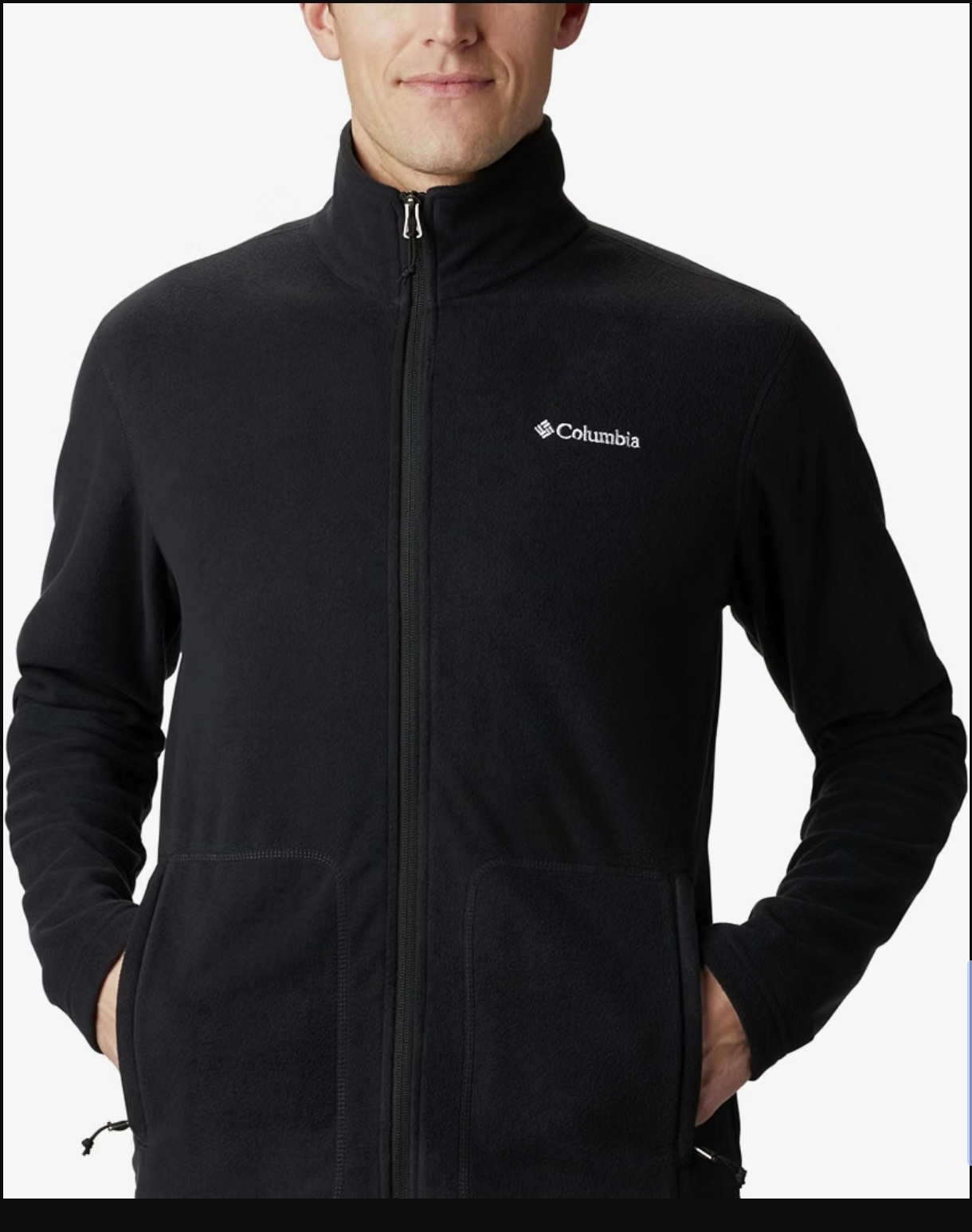(Prime) Columbia Fast Trek Light Full Zip Fleece Jacke Gr. L in schwarz
