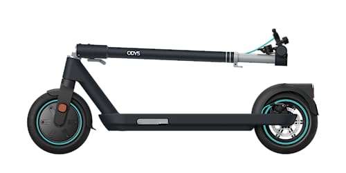 Odys faltbarer E-Scooter mit Straßenzulassung & App - 25-30km Reichweite, Luftreifen, 20km/h, IP55