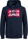 Jack & Jones Corp Logo Kapuzenpullover Gr XS bis XXL, 80% Baumwolle für 14,99€ (Prime)
