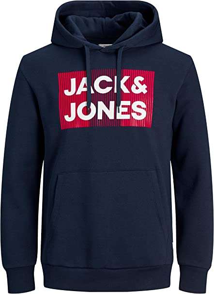 Jack & Jones Corp Logo Kapuzenpullover Gr XS bis XXL, 80% Baumwolle für 14,99€ (Prime)