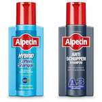 Alpecin Hybrid Coffein-Shampoo (3,59€) oder Anti-Schuppen Shampoo A3 (3,99€)- 1 x 250 ml (Prime Spar-Abo)