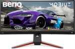 4 Monitore bei computeruniverse: LG UltraGear 48GQ900-B 4K120 OLED | BenQ MOBIUZ EX3415R UWQHD | MOBIUZ EX2710S FHD | LG Libero 27BQ70QC-S