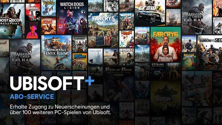 Ubisoft Plus 7 Tage kostenlos testen für Neukunden