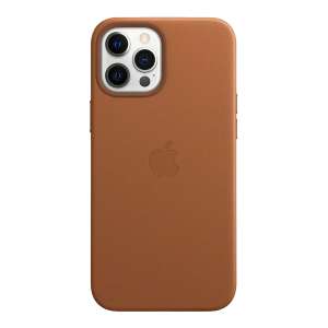 Apple iPhone 12 Pro Max Leder Case MagSafe braun