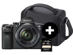 SONY Alpha 7 M2 Kamera + 28-70 mm Objektiv + 32 GB SD-Karte + Tasche