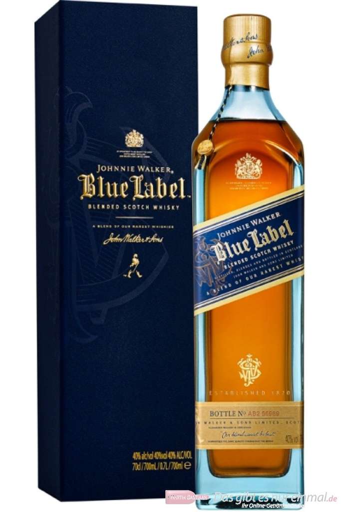 Blended Johnnie Whisky Label Scotch mydealz Walker | Blue