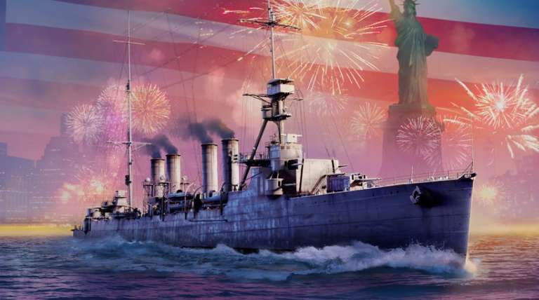 WOWS - Wold Of Warships + Prime Gaming: Marblehead Premiumkreuzer Stufe V