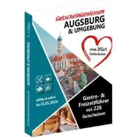 Gutscheinbuch GutscheinGeniessen 2024, z.B. Regensburg, sofort gültig bis 31.01.2025, bei 5 Büchern 1 gratis dazu