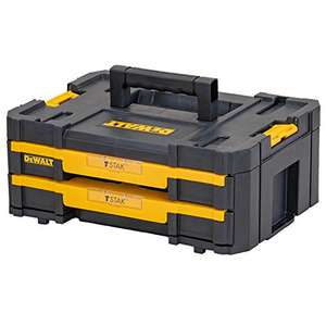 [Amazon] Dewalt DWST1-70706 T STAK-Box IV Doppelschubladen-Werkzeugbox (mit herausnehmbaren Innenteilern)