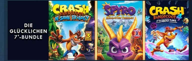STEAM Türkei - Spyro Reignited Trilogy, Crash Bandicoot N. Sane Trilogy, Crash Bandicoot 4: It’s About Time