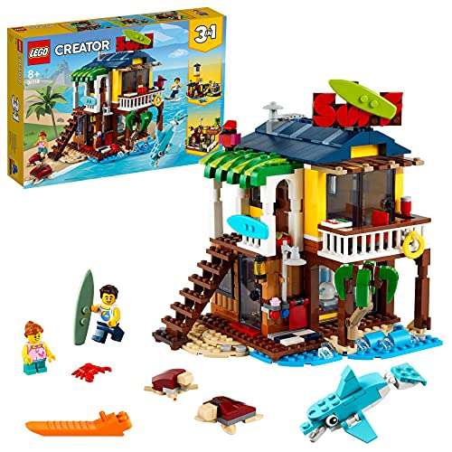 [amazon.de] LEGO 31118 Creator 3-in-1 Surfer-Strandhaus, Leuchtturm, Poolhaus 28,34 € (Prime Versand fei)