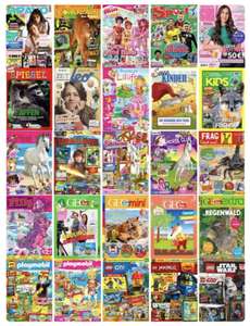 30 Kinderzeitschriften im Abo + Prämie zum internationalen Kindertag: LEGO Magazine, Bravo Hefte, GEOlino Ausgaben, Dein Spiegel, Zeit Leo,