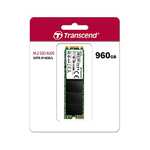 Transcend 960GB SATA III 6Gb/s MTS820S 80mm M.2 SSD 820S Solid State Drive TS960GMTS820S, interne SSD-Festplatte