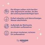 by Amazon für Damen, 5-Klingen-Rasierer in rosa + 10 Nachfüllpackungen (Prime)