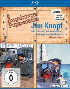 (JPC / Amazon Prime) Jim Knopf und Lukas, der Lokomotivführer + Jim Knopf und die Wilde 13 (Blu-ray) Augsburger Puppenkiste