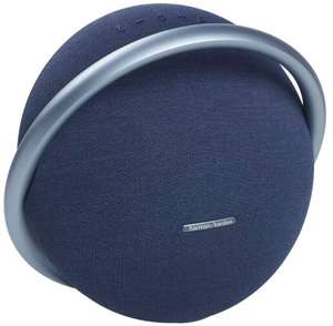 Harman Kardon Onyx Studio 7 Bluetooth-Lautsprecher blau (50W, BT 4.2, AUX-In, ~8h Akku, Netzbetrieb optional, 268x303x156mm, 3.29kg)