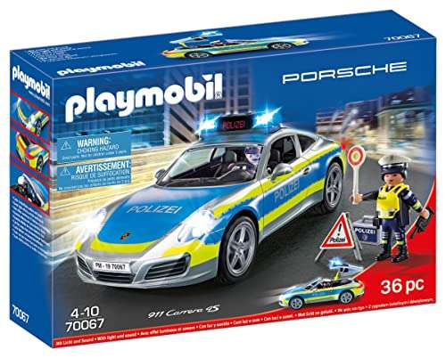 PLAYMOBIL City Action 70067 Porsche 911 Carrera 4S Polizei, ab 4 Jahren