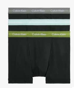 [Zalando Plus] Calvin Klein 3 Pack Trunks Farbe B W Olv Brc Crol Gry Gry Mist Wbs
