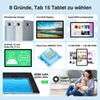 Blackview Tab 15 Tablet T610 | 10,5 Zoll FHD | 8GB+128GB | 4G LTE | 8280mAh | Akku-Widevine L1