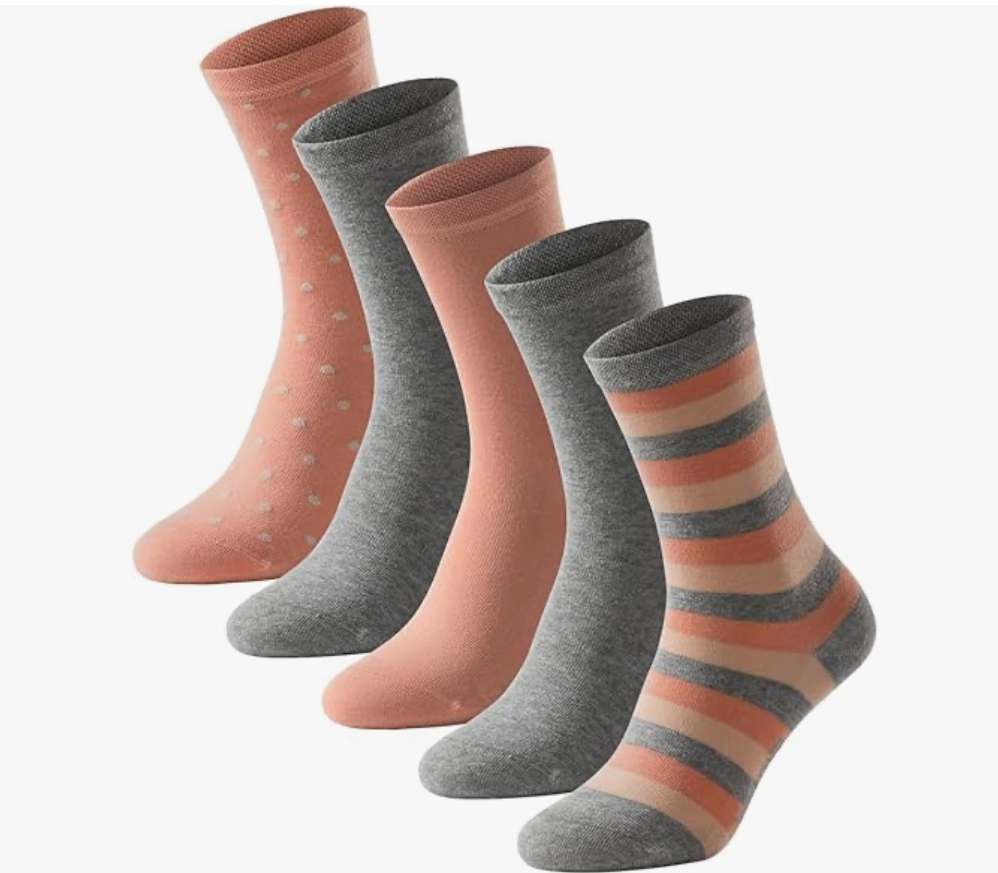 Lucky Socks 5er-Pack Aus Gekämmter Baumwolle – Atmungsaktiv & Bequem Für Jeden Tag