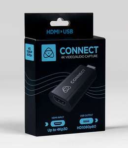 Atomos Connect - 4K Video-/Audio- Streaming Stick + HDMI auf MicroHDMI Kabel